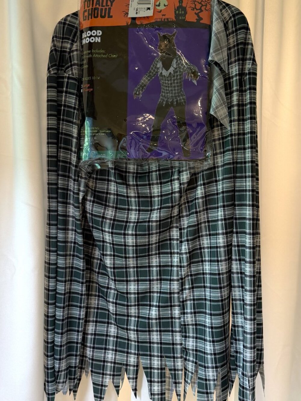 NWT Totally Ghoul California Costumes "Blood Moon" Teen Large Halloween Costume